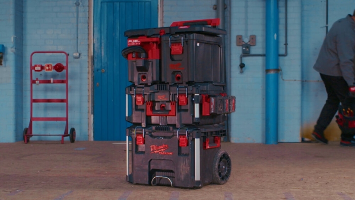 Milwaukee Batteriholder M18 Sidemontering Packout