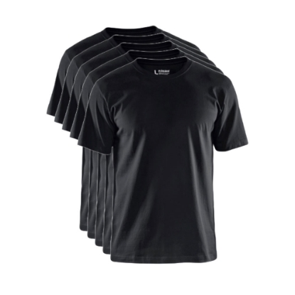 Blåkläder T-Skjorte 3625 Svart 5PK Blåkläder T-Skjorte 3625 Svart 5PK