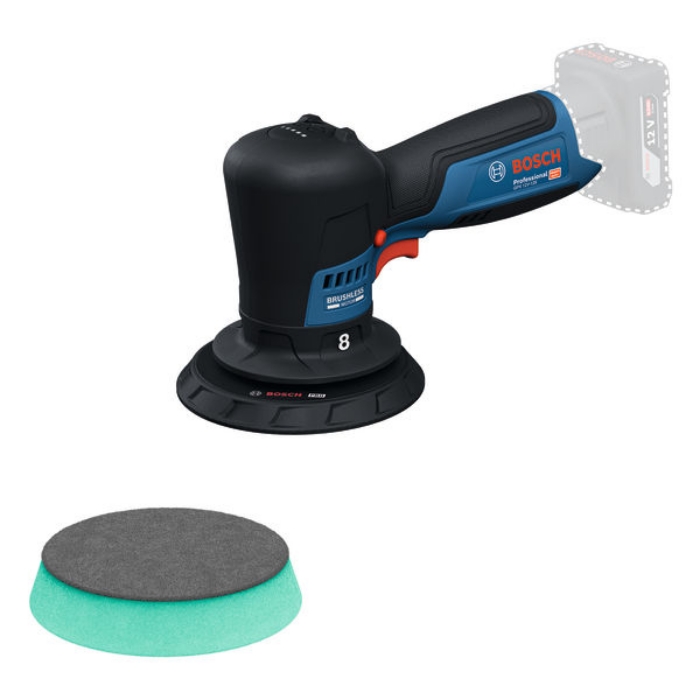 Bosch Poleringsmaskin GPX 12V-125 Solo