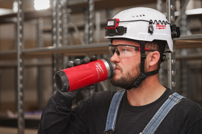 Milwaukee termoflaske Powerpack 710ML Rød