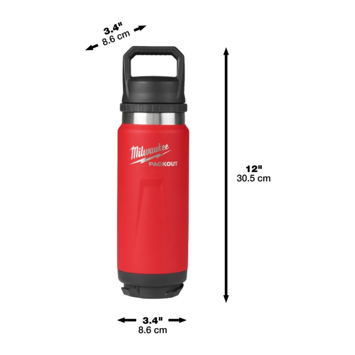 Milwaukee termoflaske Powerpack 710ML Rød