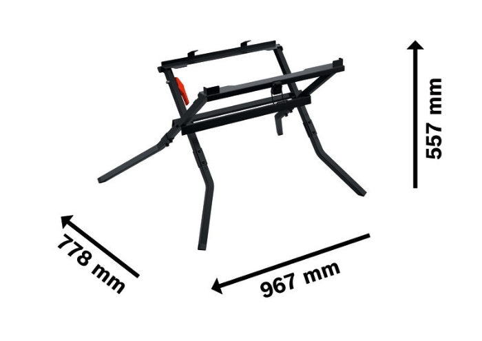 Bosch Arbeidsbord GTA 571 til GTS 18V-70