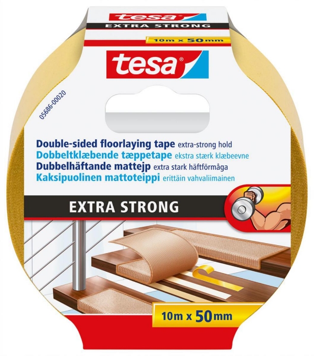 Tesa teppetape 5686 PVC 50MMX10M