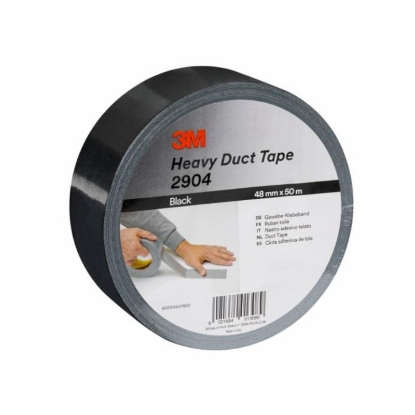 3M Scotch® Lerretstape 2904  Svart 48MM 50M