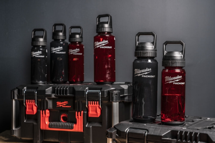 Milwaukee Drikkeflaske Packout 740 ML Rød
