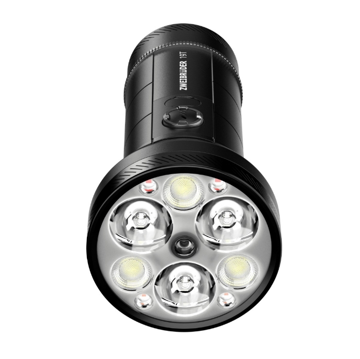 Zweibrüder Håndlykt ZB19T 10000LM Li-Ion