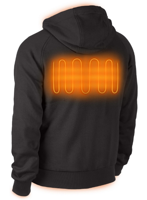 MILWAUKEE M12 VARMEHOODIE HHBL4-0 XXL